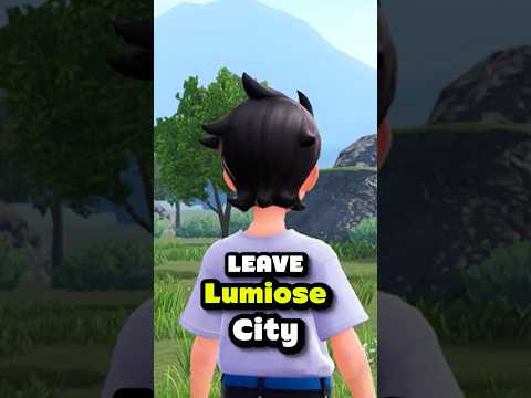 What Happens If You TRY to LEAVE Lumiose City in Pokemon Legends Z A  #pokemonlegendsza #pokemon