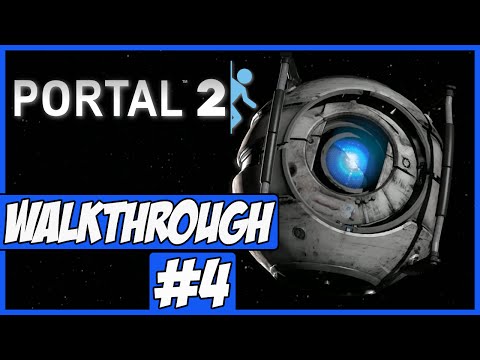 Portal 2 Walkthrough Ep.4 w/Angel - Companion Cube!