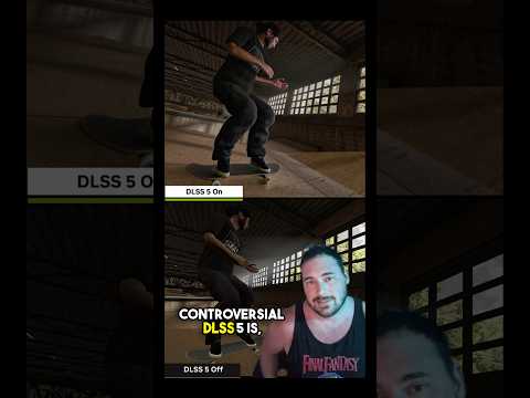 #dlss5 in Virtual Skate is wilddd.