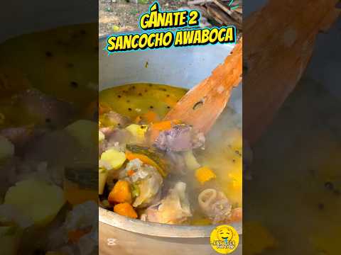 Gánate 2 Sancocho Awaboca. Arjona Bolívar Calle Nariño #gastronomiacosteña  #sancochoenleña