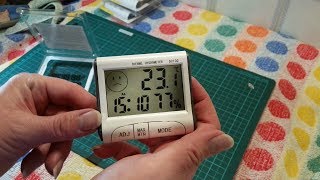 Digital Thermometer & Hygrometer Unboxing and Review