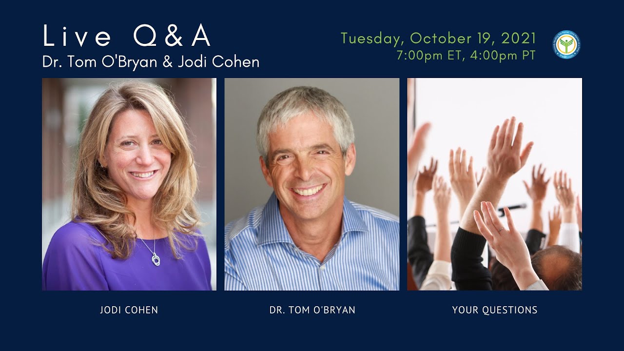 A Roadmap to Resilience with Dr. Tom O'Bryan and Jodi Cohen