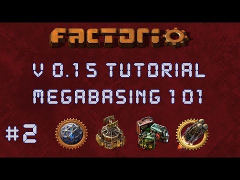 Factorio 0.15 Megabasing 101 Tutorial EP2: Smelter Groundwork - Multiplayer, Gameplay, Let's Play