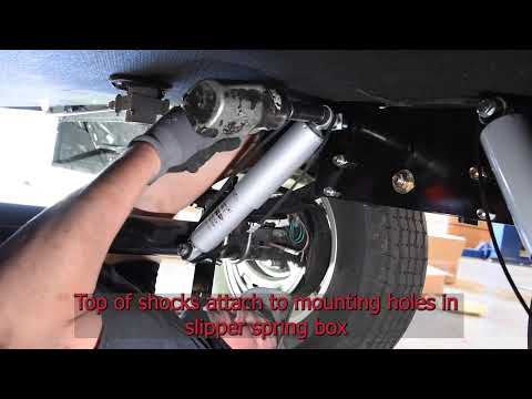 Comfort Ride Shock Absorbers and Slipper Springs