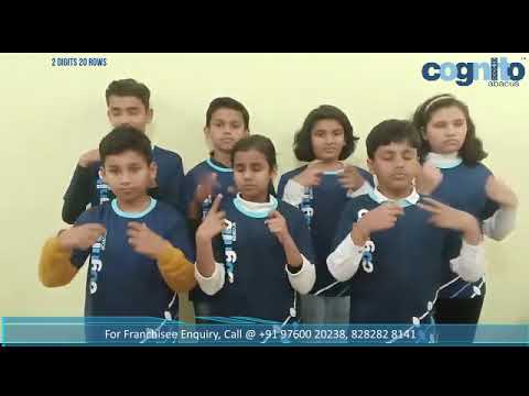 Cognito Abacus Demo Video - 2 Digits - 20 Rows