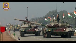 Indian Battle Tanks I 71st Republic Day Parade 26th January 2020 - DAY