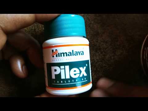 Demonstrating about pilex tablets