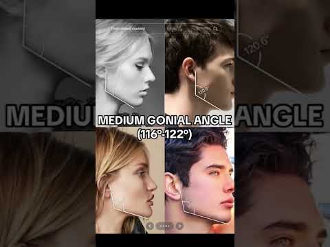 What's Your Gonial Angle? Side profile (blackpill) #blackpill #lookmaxxing #mewing