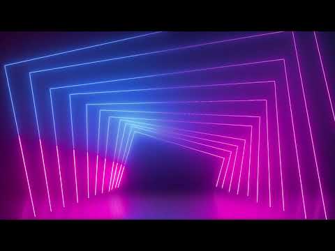 Neon Lights Modern Animated Loop Background   Free Footage   Motion Made