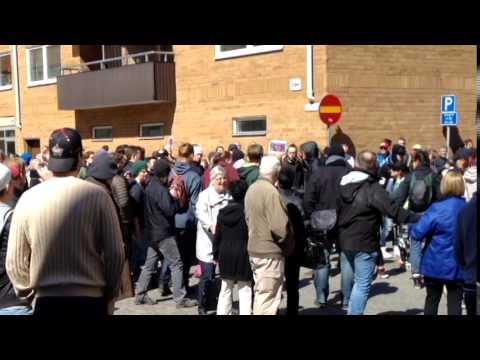 Jönköping 1 Maj 2014 (SvP, kravaller, demonstration mot nazism)