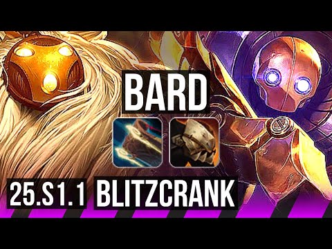 BARD & Caitlyn vs BLITZCRANK & Miss Fortune (SUP) | KR Diamond | 25.S1.1