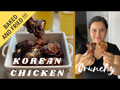Crispy Baked Korean Fried Chicken | All The Flavor With No Oil | Naz It Up's Kitchen