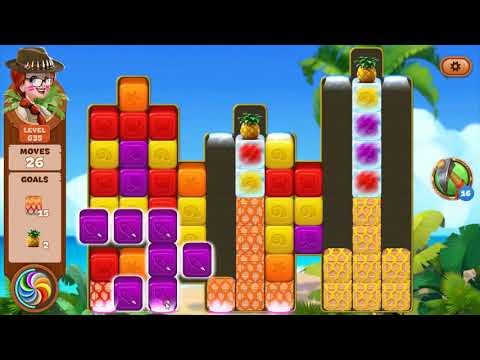 Lost Island Blast Adventure Level 635 - No Boosters