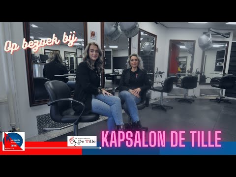 Op bezoek bij Kapsalon de Tille in Kootstertille. Mediateam Kootstertille