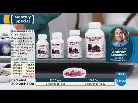 Cranberry Benefits  60 Capsules
