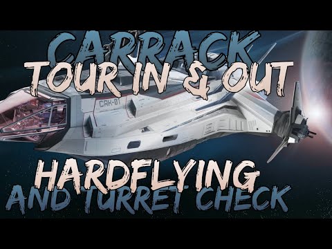 Star Citizen - Carrack Tour in & out | HardFlying [TrackIR + HOTAS] 4k Ultrawide
