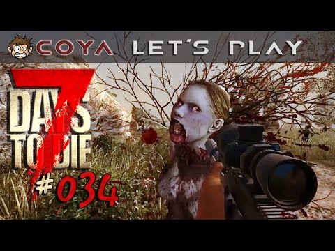 7 DAYS TO DIE #034 • Mega Gemetzel • 7D2D Gameplay German Lets Play Deutsch