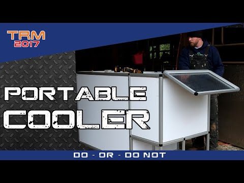 Mobile Cooler Build, Panelling Install