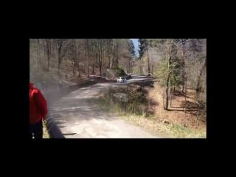 Rally 1000 miglia 2012 crash PS13