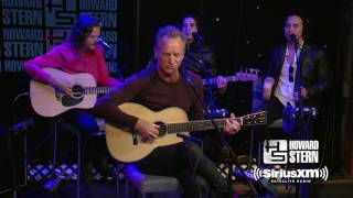 Sting &quot;Message in a Bottle&quot; Live on the Howard Stern Show
