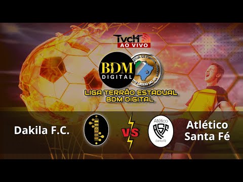 Liga Terrão BDM Digital - 09/10/22 -   Dakila FC x Atlético Santa Fé em Rio Negro MS - TVCH AO VIVO