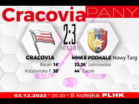 8 kolejka Cracovia 1906 vs MMKS Podhale NT 2 i 3 tercja 3.12.2022 - CracoviaFOTO