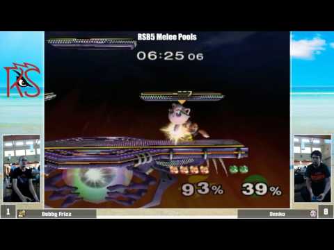 RSB5 | Melee Pools | Bobby Frizz (Fox) vs Denko (Jigglypuff)