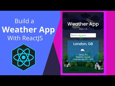 Build A Weather App With ReactJS