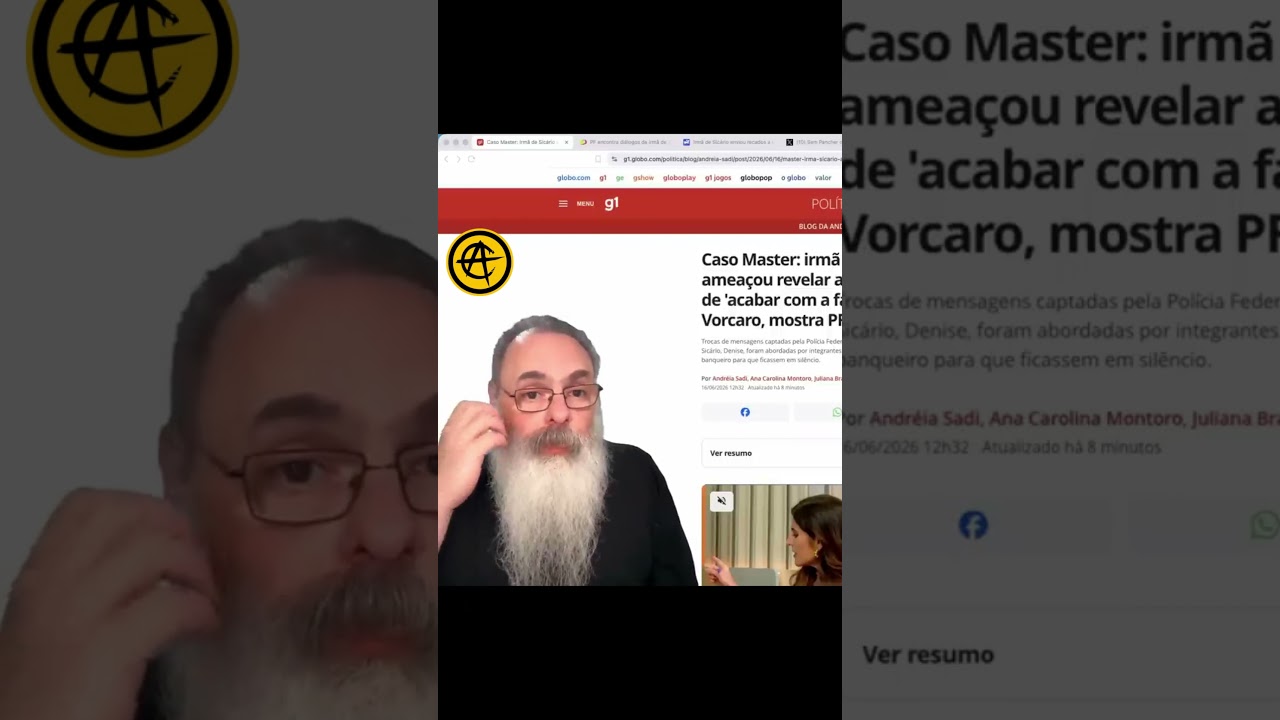 PLANO de GILMAR MENDES FALHOU: IRMÃ de SICÁRIO diz ter MATERIAL contra HENRIQUE VORCARO