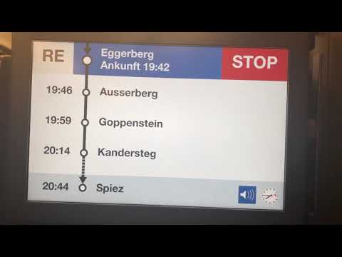 BLS Ansage - Eggerberg (HaV) - RE Domodossola-Brig-Spiez