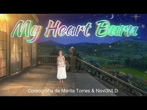 MY HEART BURN Linedance