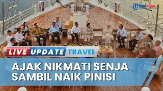 Kata Pujian Pemimpin ASEAN saat Diajak Jokowi Nikmati Senja Naik Kapal Pinisi di Labuan Bajo NTT