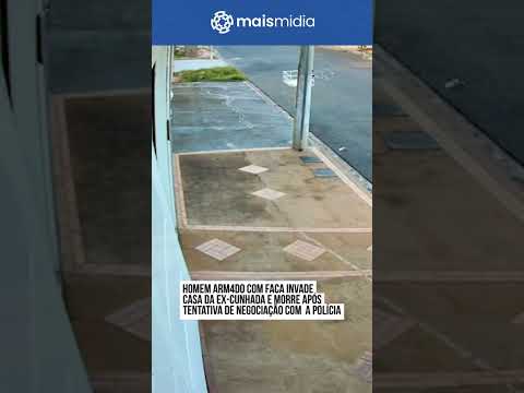 Agressor invade residência da ex-cunhada após medida protetiva e morre em confronto com a polícia