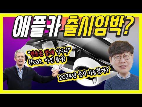 애플카 나온다! 조금 더 살펴보면...자율주행 전기차, 핸들은 환경을 위해 별매?