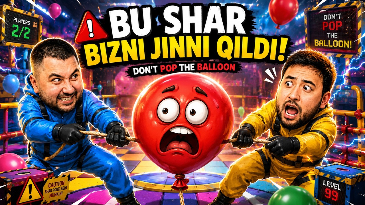 🎈 BU SHAR BIZNI JINNI QILDI! – Don't Pop The Balloon #1
