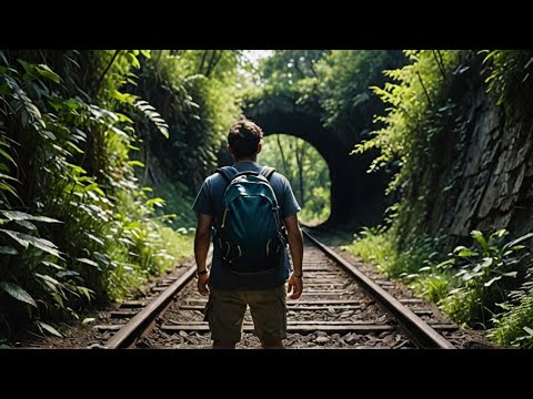 Esplorando un tunnel ferroviario segreto abbandonato verso un viadotto perduto