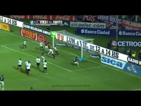 Villalba reventó el palo. San Lorenzo 0 - Vélez 0. Fecha11. Primera División 2015. FPT.