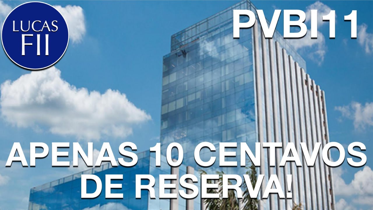 #PVBI11 - SEGUE CONSUMINDO RESERVAS!
