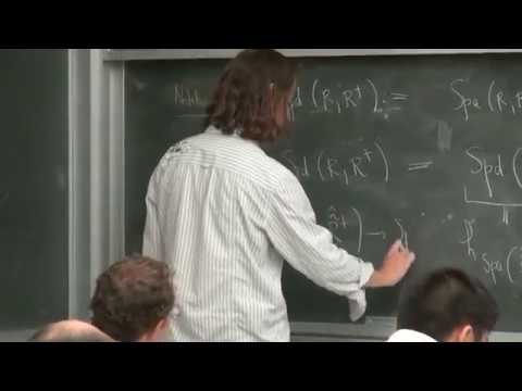 Lecture Series: "p-adic Geometry" by Peter Scholze [2014] (lecture 8)