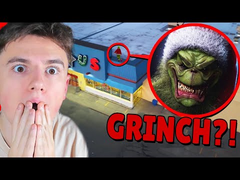 DRONE RIPRENDE il ''GRINCH KILLER'' nella VITA REALE E... (pauroso)