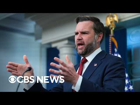 Watch Live: First White House briefing since Karoline Leavitt left post | CBS News