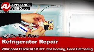 Whirlpool Refrigerator Repair: Not Cooling - Defrost Control Board Diagnostic & Repair