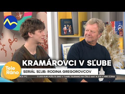 Kramárovci spolu v seriáli Sľub: "podarená" rodinka Gregorovcov | Teleráno
