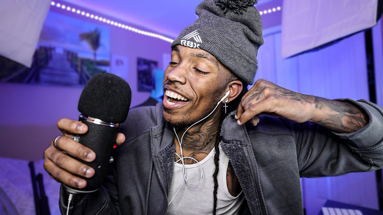 ASMR **FREESTYLE RAPPING **