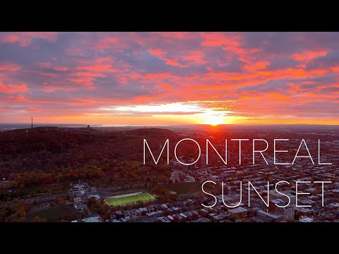 🇨🇦 Montreal at Golden Hour — Cinematic Aerial FPV Drone 4K | Stunning City Skyline Sunset