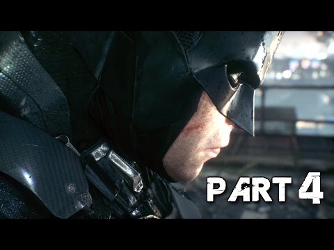 Batman Arkham Knight Walkthrough Gameplay Part 4 - New Batsuit (PS4)