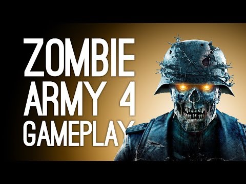 Zombie Army 4 Gameplay: ELECTRIC PUNCH! Let's Play Zombie Army 4 Dead War at E3 2019