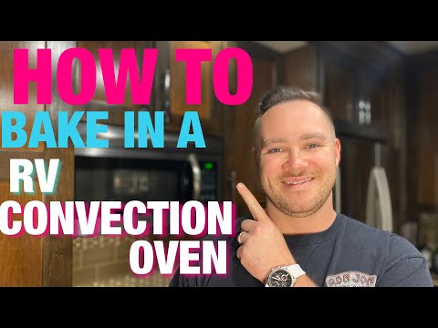 CONVECTION OVEN: [HOW TO] Bake using your Convection Oven (RV FURRION Convention/microwave/combo)