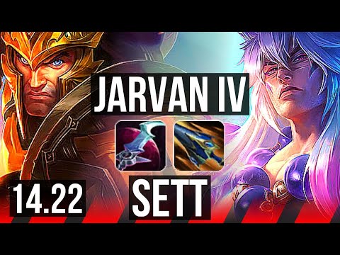 JARVAN IV vs SETT (TOP) | KR Diamond | 14.22