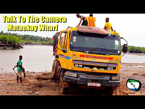 Talk To The Camera - Mataekay Wharf  - Sierra Leone